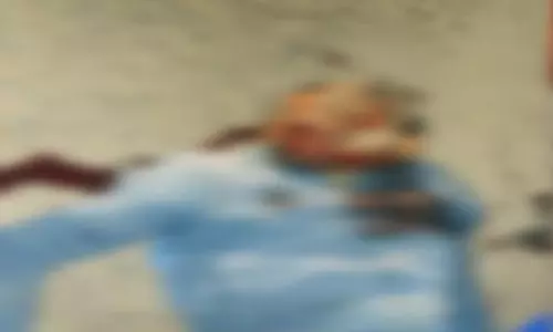 भारी वाहन ने कुचला, बाइक सवार की मौत
