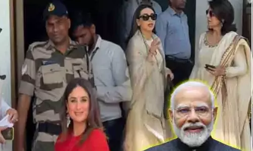 कपूर फैमिली ने की PM मोदी से मुलाकात कपूर फैमिली ने की PM मोदी से मुलाकात