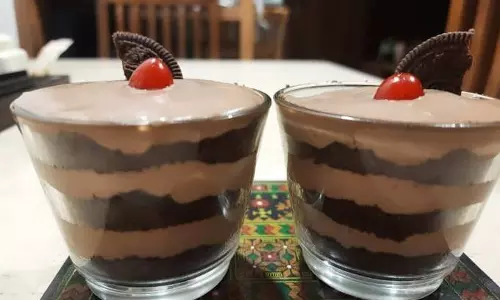 ओरियो चॉकलेट मूस रेसिपी