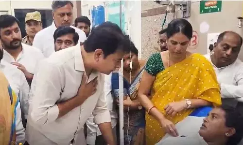 KTR ने आशा कार्यकर्ताओं के खिलाफ पुलिस कार्रवाई की निंदा की