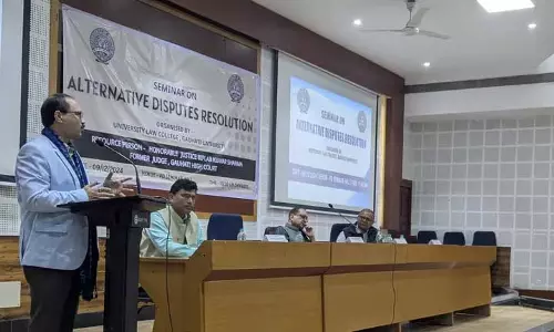 Assam : वैकल्पिक विवाद समाधान पर इंटरैक्टिव सेमिनार का आयोजन किया Assam : वैकल्पिक विवाद समाधान पर इंटरैक्टिव सेमिनार का आयोजन किया