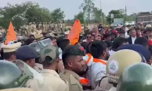 Karnataka : बेलगावी में पंचमसाली विरोध प्रदर्शन हुआ हिंसक,  10 से अधिक लोग घायल