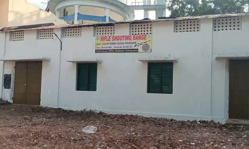 Kothagudem में इंडोर राइफल शूटिंग रेंज का मामला