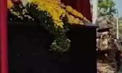 Kollam में 1971 के भारत-पाक युद्ध के नायक की प्रतिमा का अनावरण
