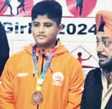 भावकुल हांडू ने राष्ट्रीय वुशू चैंपियनशिप में कांस्य पदक जीता भावकुल हांडू ने राष्ट्रीय वुशू चैंपियनशिप में कांस्य पदक जीता