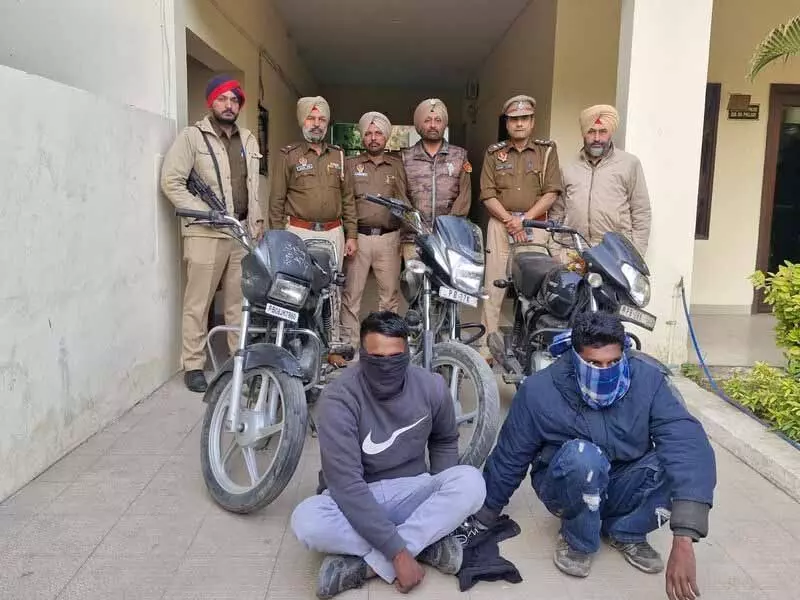 Jalandhar ग्रामीण पुलिस ने कई अपराध नेटवर्क का भंडाफोड़ किया