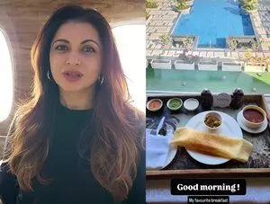 Bhagyashree ने अपने पसंदीदा नाश्ते की झलक दिखाई