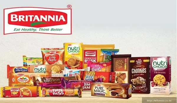 Britannia Industries शेयर की कीमत में 2.04% ऊपर