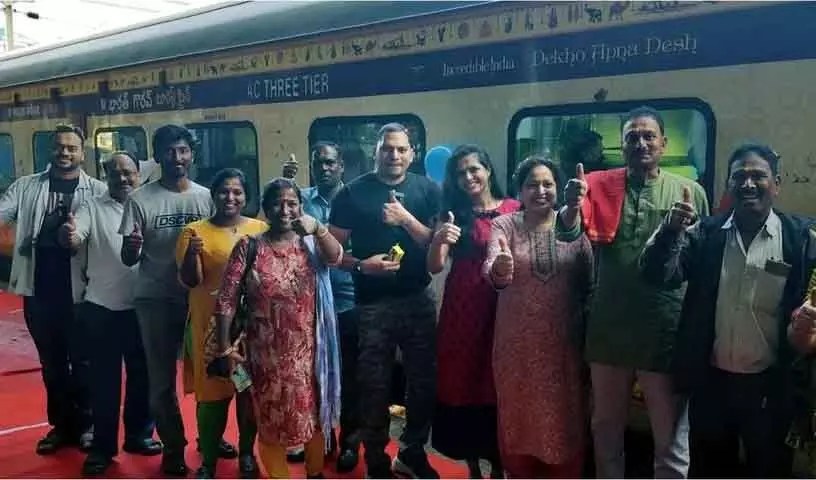 पुण्य क्षेत्र यात्रा-थीम वाली भारत गौरव ट्रेन Secunderabad से शुरू हुई