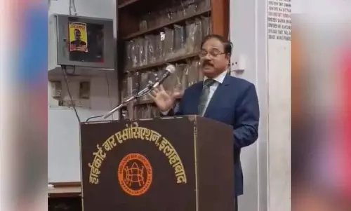 SC ने इलाहाबाद हाईकोर्ट के जज की विवादास्पद टिप्पणी पर संज्ञान लिया SC ने इलाहाबाद हाईकोर्ट के जज की विवादास्पद टिप्पणी पर संज्ञान लिया