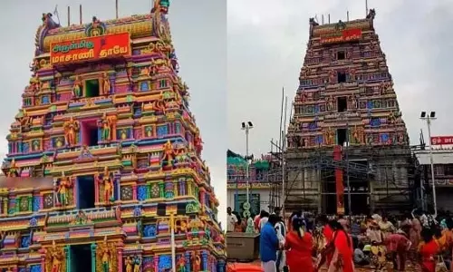अन्नामलाई मसनियाम्मन मंदिर कुंभाभिषेकम में उमड़ेंगे श्रद्धालु: बसों की घोषणा