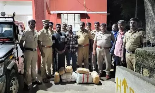 Andhra से पैसों के लिए गांजा तस्करी करने वाला केरल गिरोह पकड़ा गया