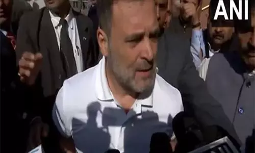 सदन चलना चाहिए, संविधान पर चर्चा होनी चाहिए: Rahul Gandhi