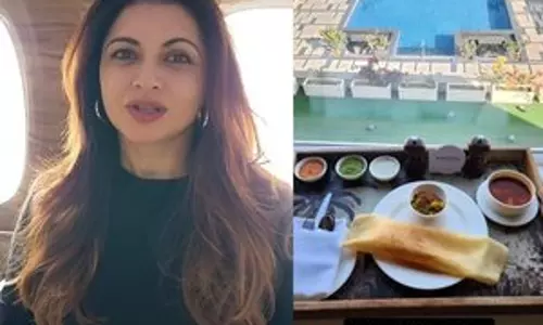 Bhagyashree ने अपने पसंदीदा नाश्ते की झलक दिखाई Bhagyashree ने अपने पसंदीदा नाश्ते की झलक दिखाई