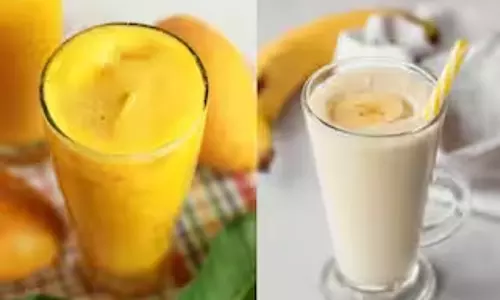 आम और केला शेक रेसिपी