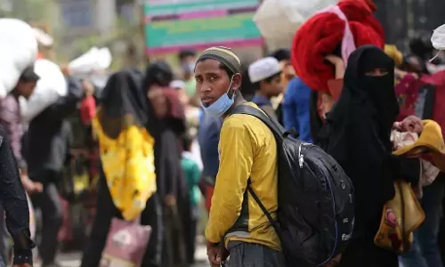 दो सदस्यीय संयुक्त राष्ट्र दल ने Jammu में रोहिंग्या मुसलमानों से मुलाकात की
