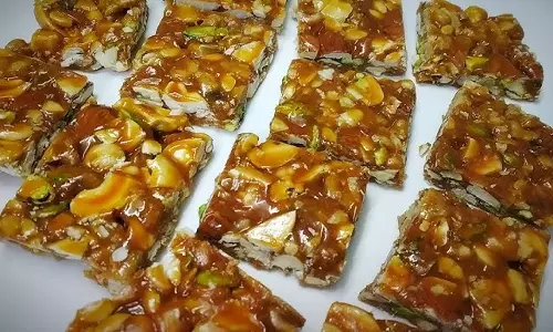 Healthy चिक्की बार रेसिपी Healthy चिक्की बार रेसिपी