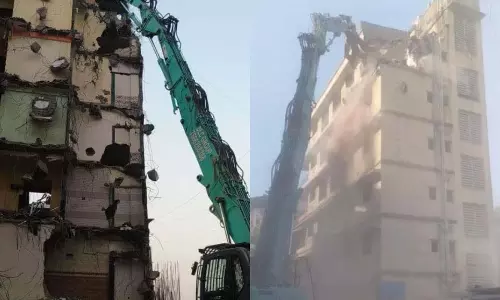 Thane: मानपाडा-एग्जिट रोड और कॉपर रोड के बीच अवरोध हटाया गया
