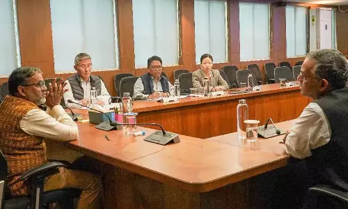 Arunachal: केंद्रीय प्रतिनिधिमंडल ने जोटे में फिल्म एवं टेलीविजन संस्थान की प्रगति की समीक्षा की Arunachal: केंद्रीय प्रतिनिधिमंडल ने जोटे में फिल्म एवं टेलीविजन संस्थान की प्रगति की समीक्षा की