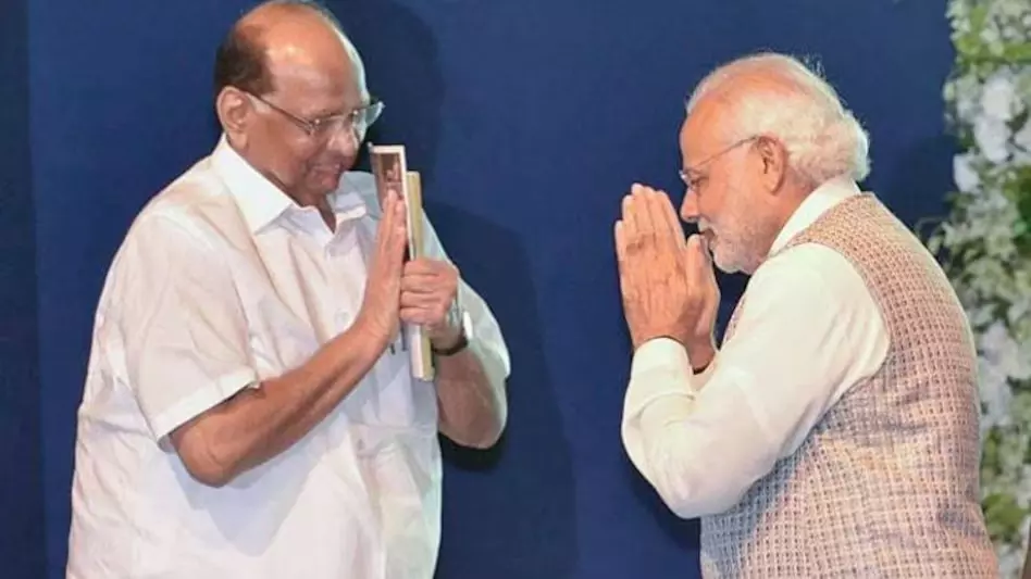 पीएम मोदी ने शरद पवार को दी जन्मदिन की बधाई पीएम मोदी ने शरद पवार को दी जन्मदिन की बधाई