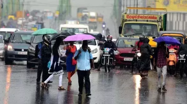 Chennai, तिरुवन्नामलाई समेत 33 जिलों में भारी बारिश की चेतावनी Chennai, तिरुवन्नामलाई समेत 33 जिलों में भारी बारिश की चेतावनी