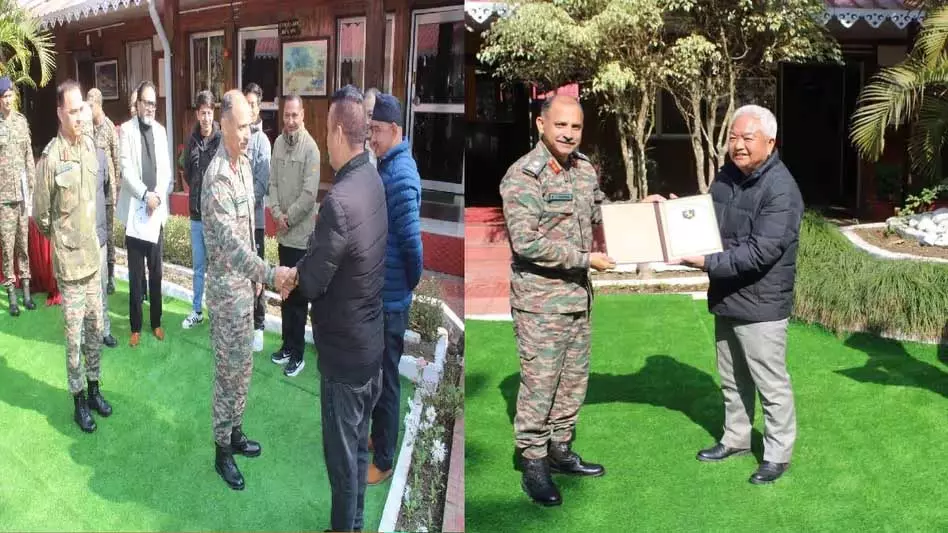 Sikkim में सड़क पुनर्निर्माण प्रयासों के लिए प्रमाण पत्र प्राप्त हुआ Sikkim में सड़क पुनर्निर्माण प्रयासों के लिए प्रमाण पत्र प्राप्त हुआ
