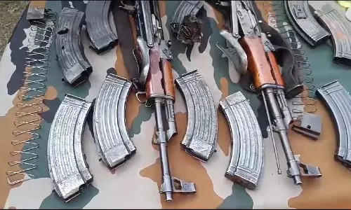 J-K के रियासी के माहौर में आतंकवादी ठिकाने का भंडाफोड़ J-K के रियासी के माहौर में आतंकवादी ठिकाने का भंडाफोड़