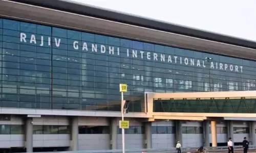 Hyderabad airport बढ़ती मांग को पूरा करने के लिए दूसरे टर्मिनल की तैयारी में जुटा Hyderabad airport बढ़ती मांग को पूरा करने के लिए दूसरे टर्मिनल की तैयारी में जुटा