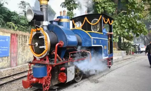 NFR ने सौ साल पुराने ‘बेबी सिवोक’ स्टीम इंजन को बहाल किया