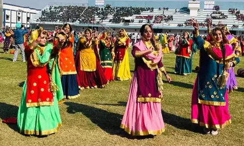 Ludhiana: उद्घाटन के दिन हैंडबॉल में हरियाणा का दबदबा