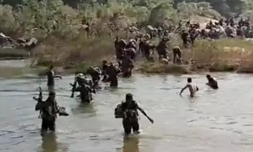 बस्तर में मुठभेड़ जारी, DRG-STF और CRPF जवान निकले है ऑपरेशन पर