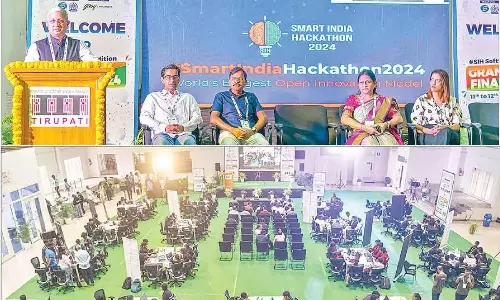 Andhra: आईआईटी तिरुपति में इनोवेशन मैराथन का ग्रैंड फिनाले शुरू Andhra: आईआईटी तिरुपति में इनोवेशन मैराथन का ग्रैंड फिनाले शुरू