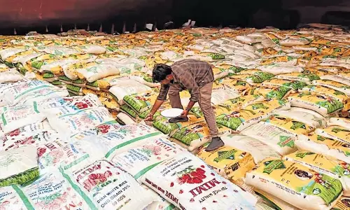 पूर्व Andhra Pradesh मंत्री के गोदाम में 185 टन पीडीएस चावल की कमी की जांच शुरू