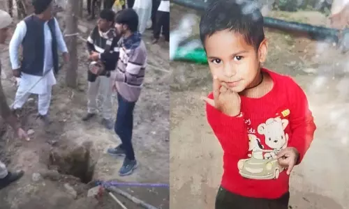 RJ: बोरवेल में फंसे पांच वर्षीय बच्चे को 55 घंटे से अधिक समय बाद बचाया गया