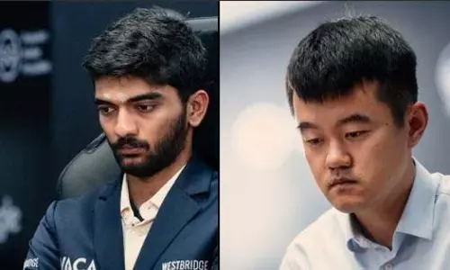 Gukesh, लिरेन ने विश्व शतरंज चैंपियनशिप की 13वीं बाजी में ड्रा खेला Gukesh, लिरेन ने विश्व शतरंज चैंपियनशिप की 13वीं बाजी में ड्रा खेला