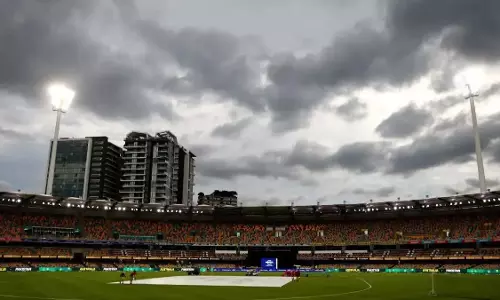 मौसम गाबा टेस्ट खेल को बर्बाद कर सकता