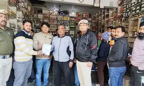 Haryana : प्रतिबंधित पॉलीथिन बैग का उपयोग करने पर 7 दुकानदारों का चालान