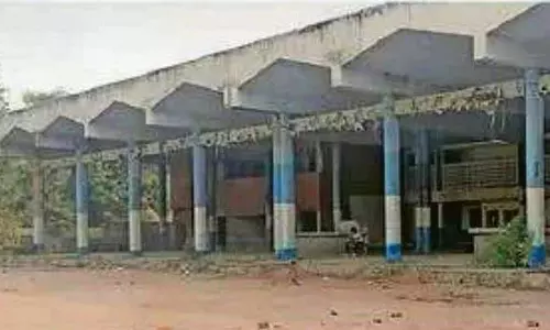 Haryana : बस स्टैंड की इमारत खाली पड़ी