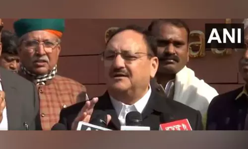 कांग्रेस अध्यक्ष द्वारा राज्यसभा के सभापति के खिलाफ लगाए गए आरोप निंदनीय: BJP chief Nadda