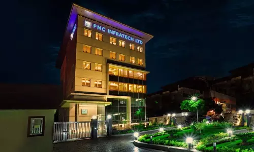 PNC इंफ्राटेक शेयर की कीमत में -3.97% कम