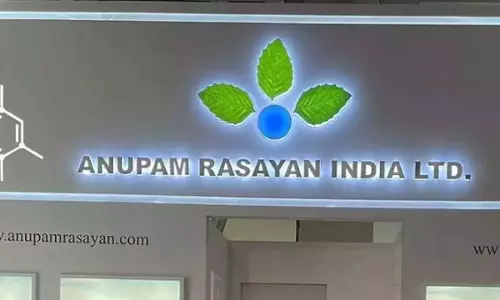 अनुपम रसायन इंडिया शेयर की कीमत में -1.94% कम