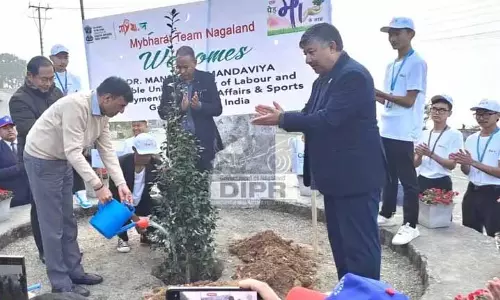 Nagaland :  डॉ. मंडाविया के साथ आईजी स्टेडियम कोहिमा में बातचीत सत्र आयोजित