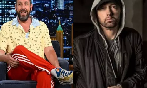 एडम सैंडलर ने Happy Gilmore 2 में एमिनेम सहित बड़े कैमियो के संकेत दिए