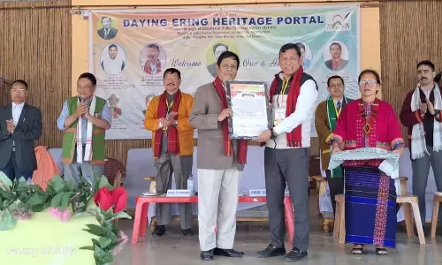 Arunachal : डॉ. डेयिंग एरिंग को 95वीं जयंती पर श्रद्धांजलि दी गई Arunachal : डॉ. डेयिंग एरिंग को 95वीं जयंती पर श्रद्धांजलि दी गई