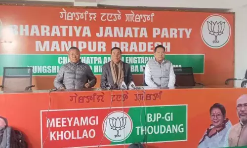 Manipur : कांग्रेस के कुकी संगठनों से संबंध हैं मणिपुर भाजपा