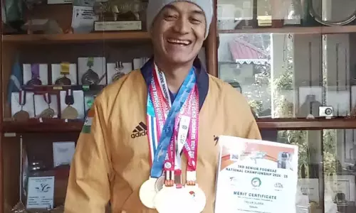 Sikkim : ताइक्वांडो स्वर्ण पदकों के साथ सिक्किम को गौरवान्वित करेंगे Sikkim : ताइक्वांडो स्वर्ण पदकों के साथ सिक्किम को गौरवान्वित करेंगे