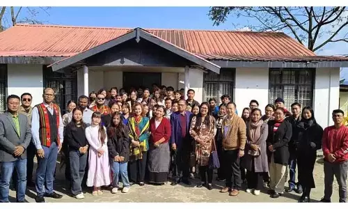 Nagaland :  अमेरिकी मंत्री काउंसलर ने नागालैंड विश्वविद्यालय कोहिमा परिसर का दौरा किया