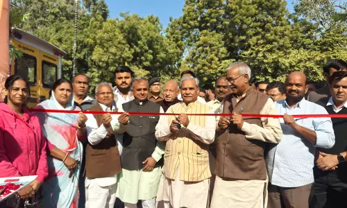 Sirohi: विभिन्न कार्यक्रम सवेरे मैराथन से हुई शुरुआत फिर जिला स्तरीय प्रदर्शनी का उद्घाटन