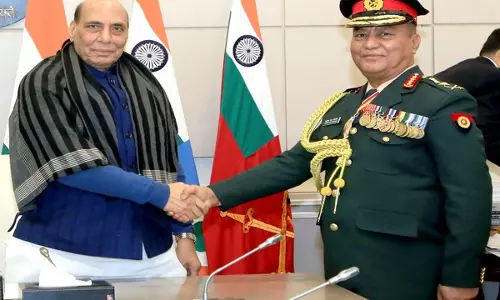 राजनाथ सिंह ने India के साथ संबंधों को मजबूत करने की प्रतिबद्धता दोहराई