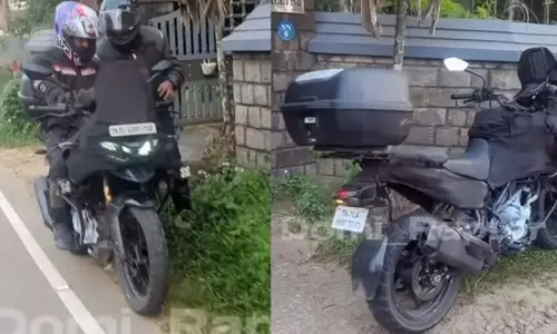 TVS Apache RTX 300 को भारत में टेस्टिंग के दौरान देखा गया, 2025 में लॉन्च होगी